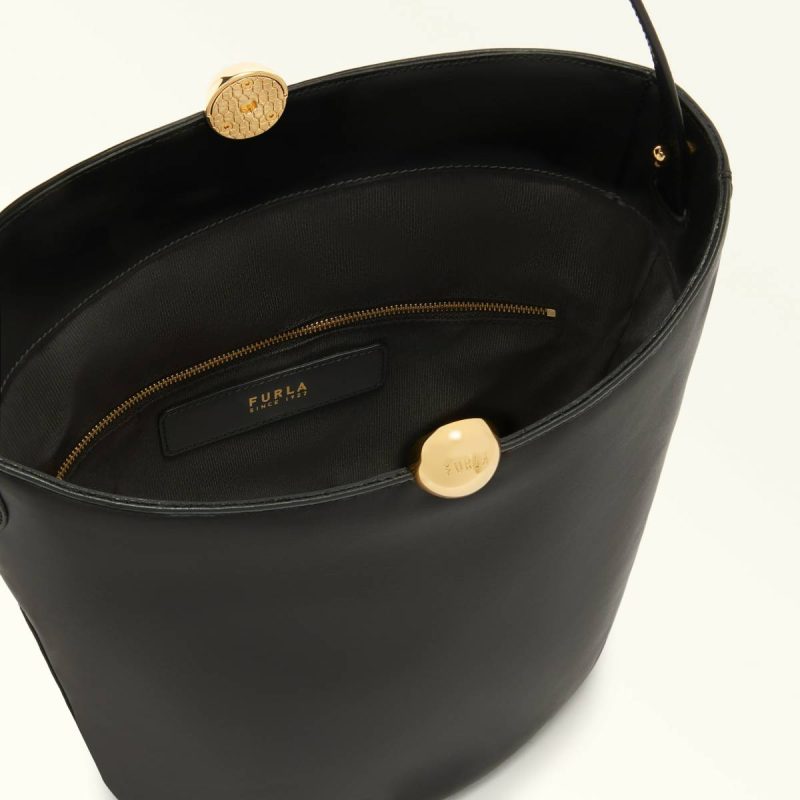 Crossbodies Furla Sfera Soft Bucket Bag S Nero Women - Image 3