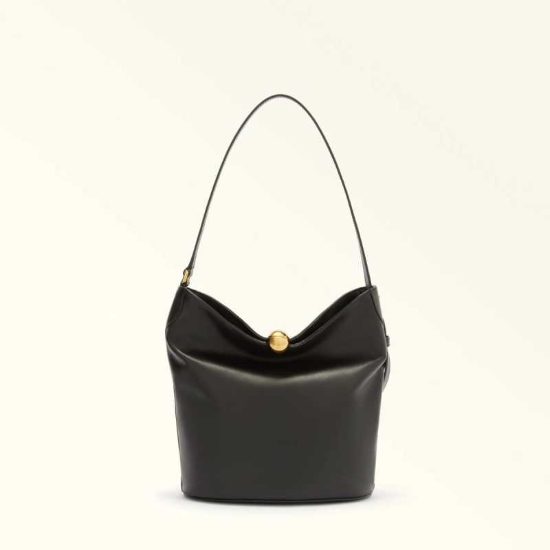Crossbodies Furla Sfera Soft Bucket Bag S Nero Women