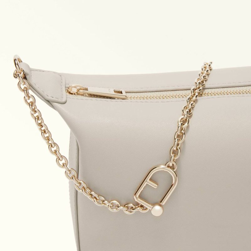 Crossbodies Women Furla Nuvola Mini Bag Vaniglia - Image 5
