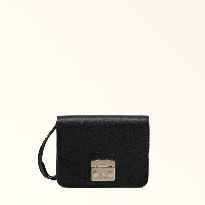 Crossbodies Women Nero Furla Metropolis Crossbody S
