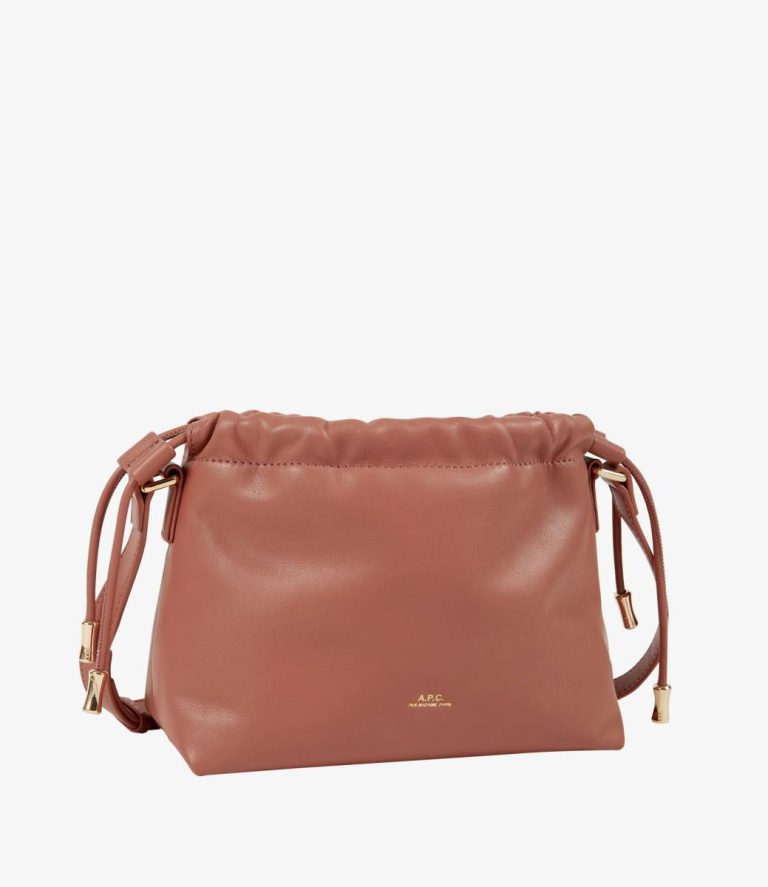 Crossbody Bags A.p.c. Ninon Mini Bag Dark Pink Women - Image 3
