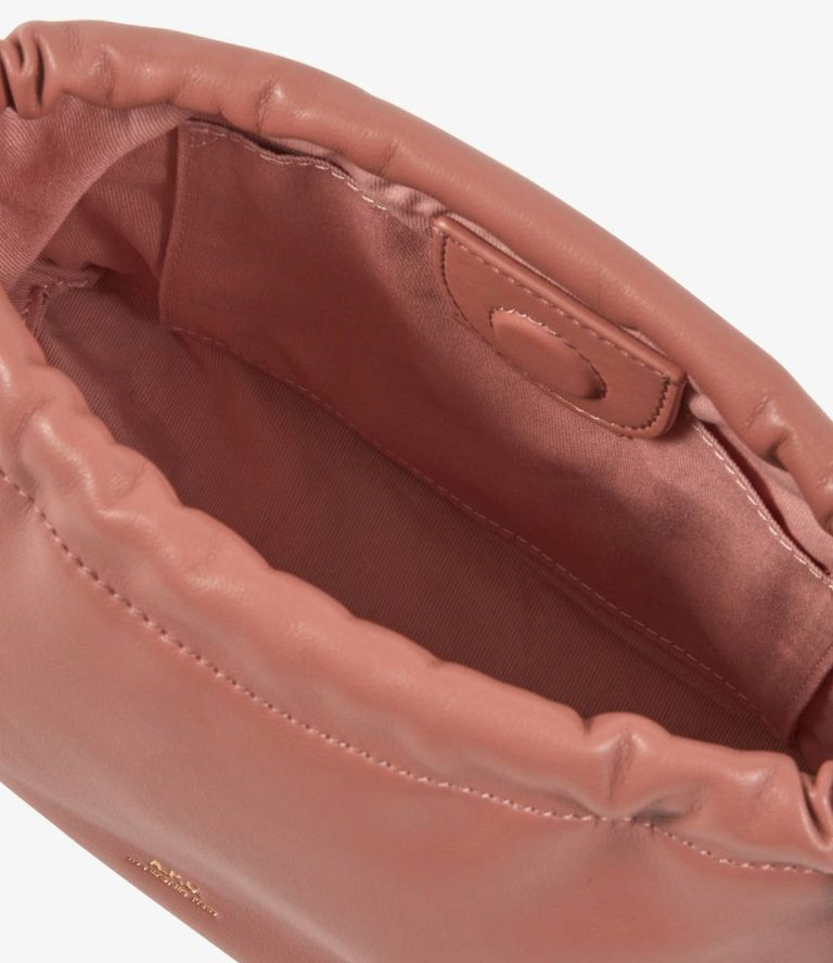 Crossbody Bags A.p.c. Ninon Mini Bag Dark Pink Women - Image 5