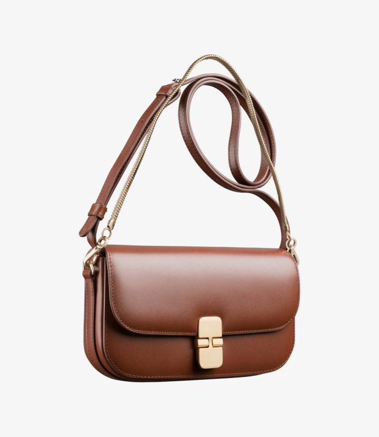 Crossbody Bags A.p.c. Women Hazelnut Grace Chain Clutch - Image 3