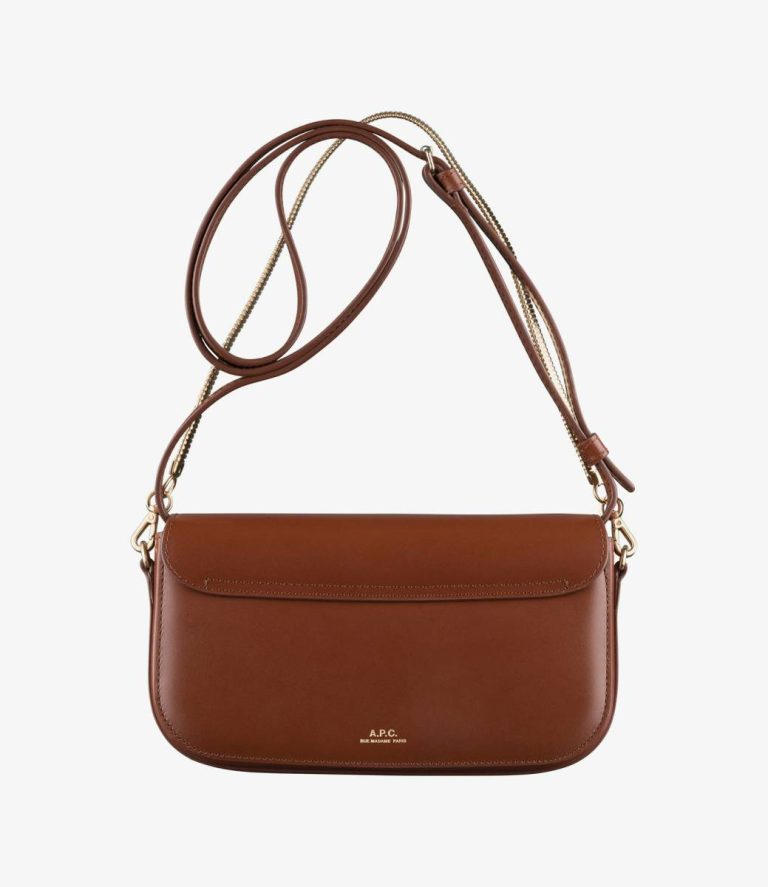 Crossbody Bags A.p.c. Women Hazelnut Grace Chain Clutch - Image 4