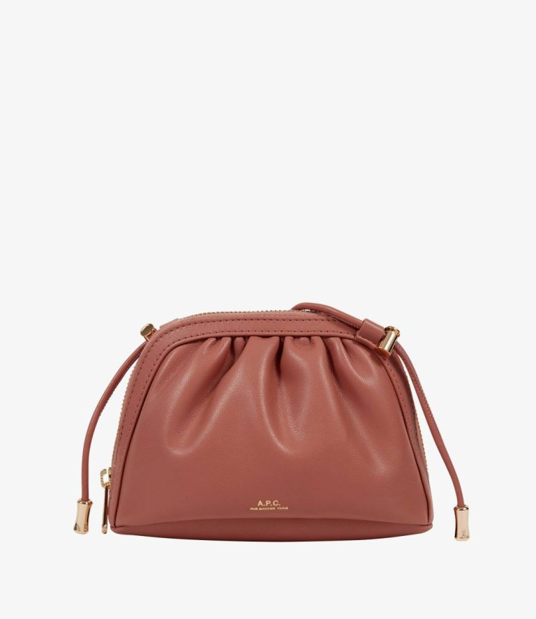 Crossbody Bags Dark Pink Ninon Small Drawstring Bag Women A.p.c.