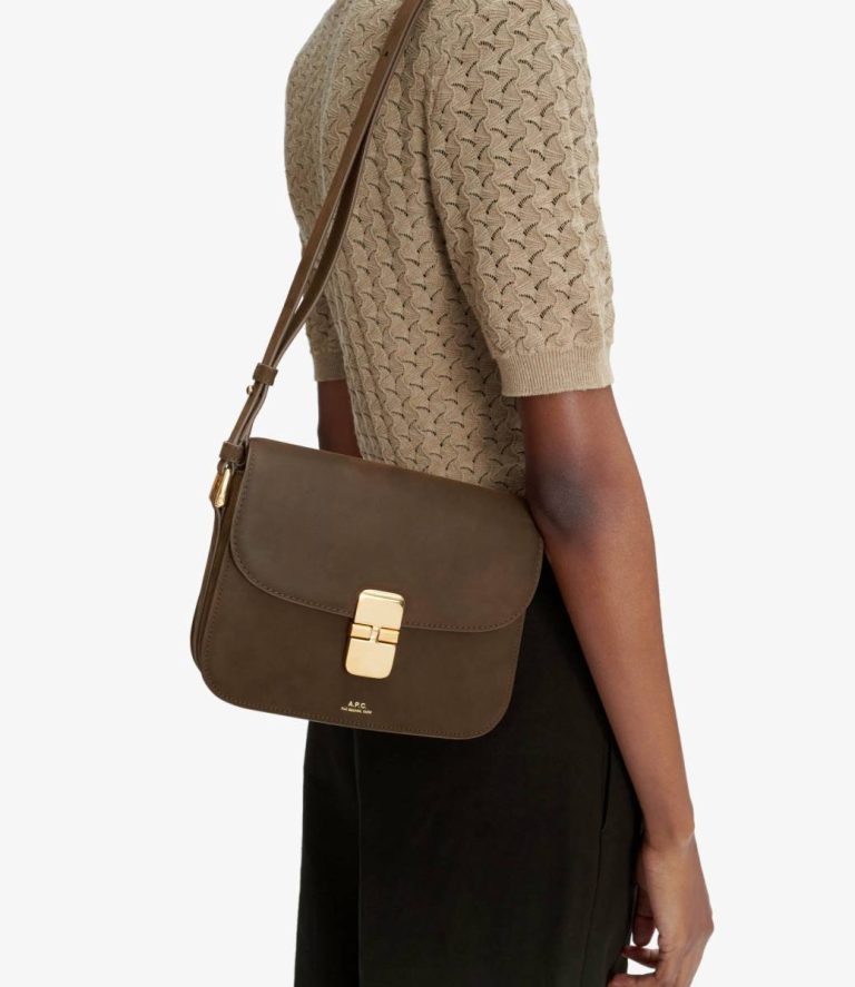 Crossbody Bags Grace Small Bag A.p.c. Women Chestnut Brown - Image 2