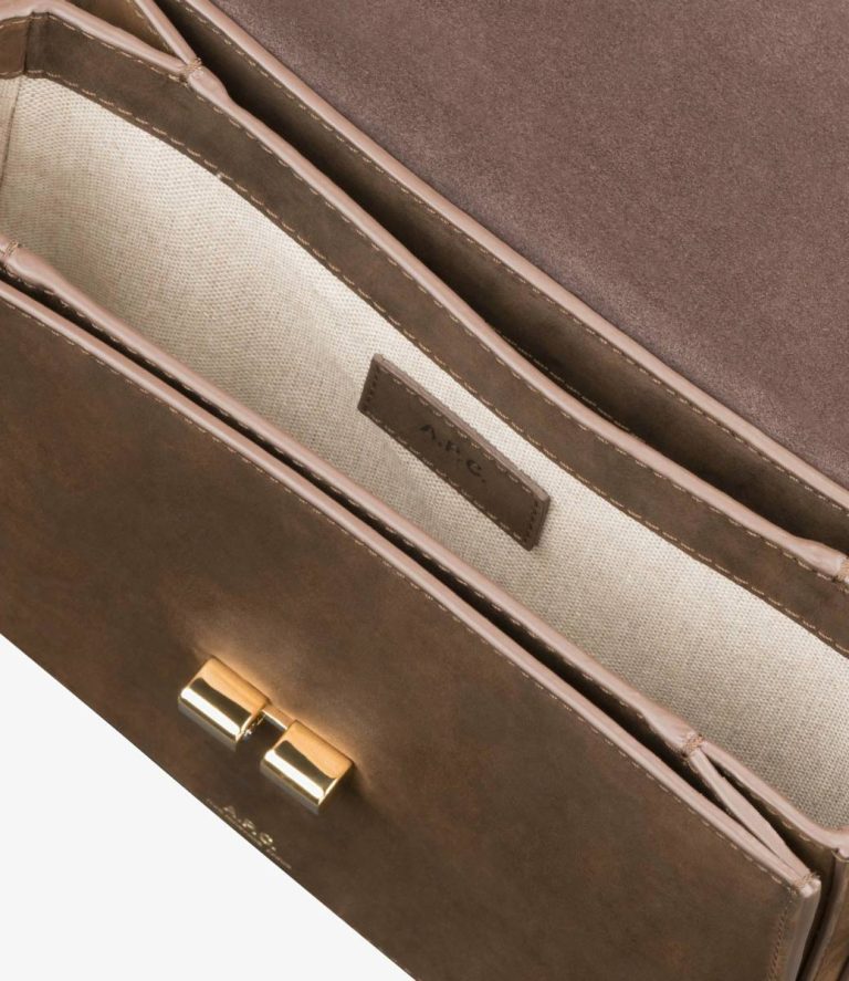 Crossbody Bags Grace Small Bag A.p.c. Women Chestnut Brown - Image 5