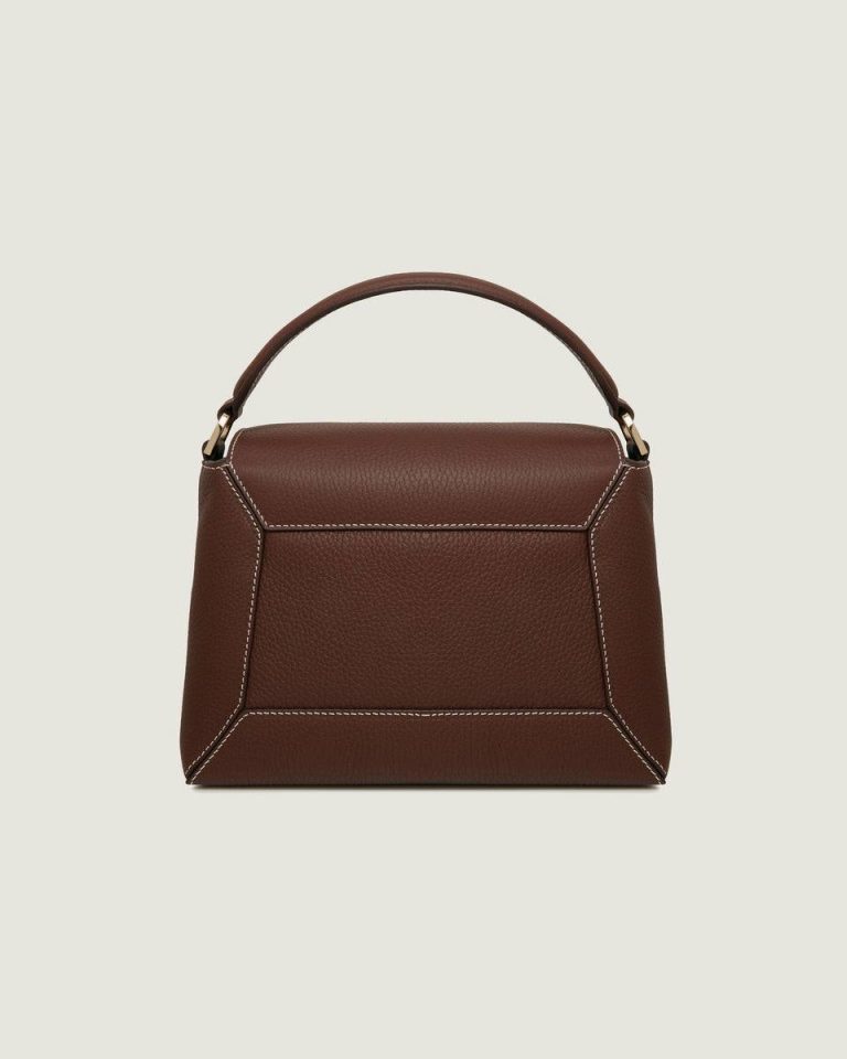 Crossbody Bags Mosaic Bag Strathberry Chocolate With Vanilla Stitch Women - Image 4