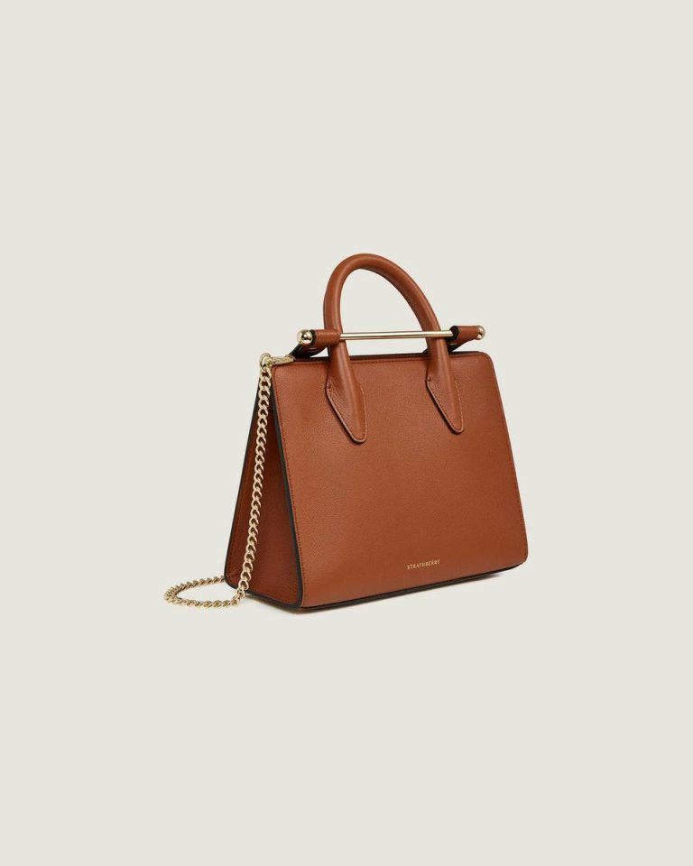 Crossbody Bags Strathberry Chestnut Women Mini Tote - Image 2