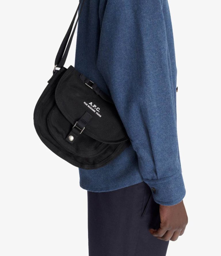 Crossbody Bags Women A.p.c. Récupération Bag Black - Image 2