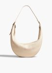Dark Ivory Crossbody Bags Augustina Hobo In Dark Ivory Pebbled Leather Khaite Women - Image 2