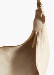 Dark Ivory Crossbody Bags Augustina Hobo In Dark Ivory Pebbled Leather Khaite Women - Image 3