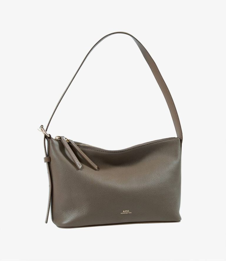 Dark Taupe A.p.c. Vera Shoulder Bag Crossbody Bags Women - Image 3