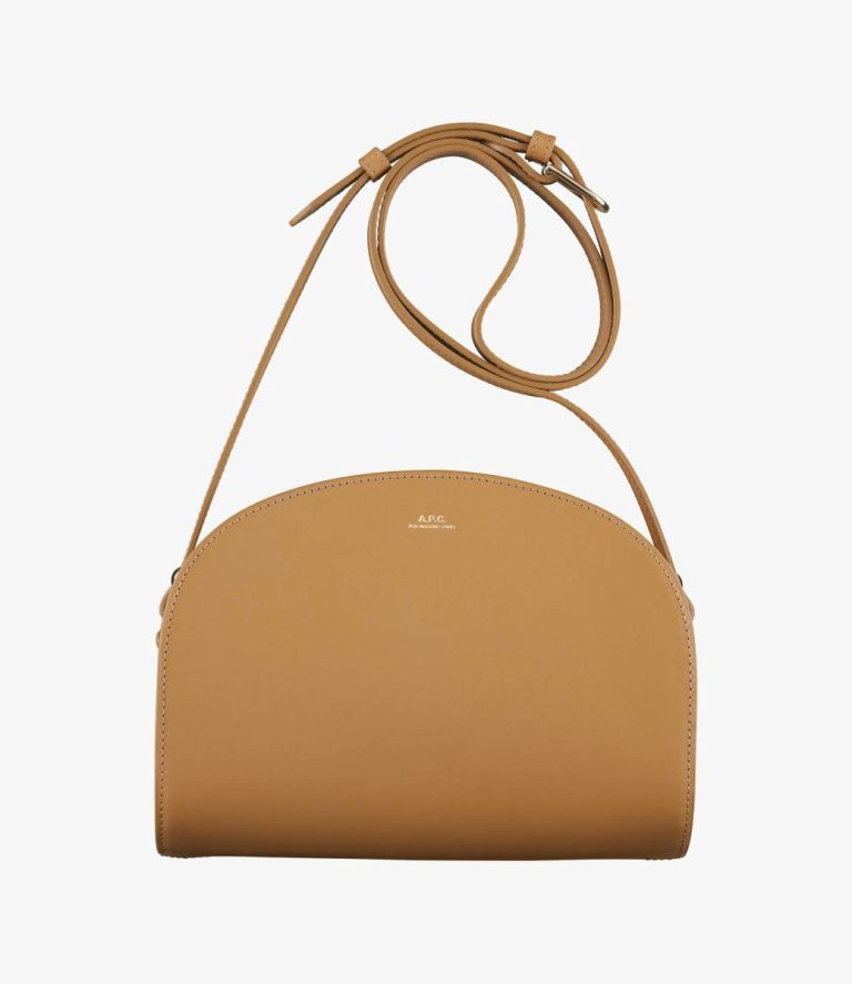 Demi-Lune Bag Peanut A.p.c. Crossbody Bags Women