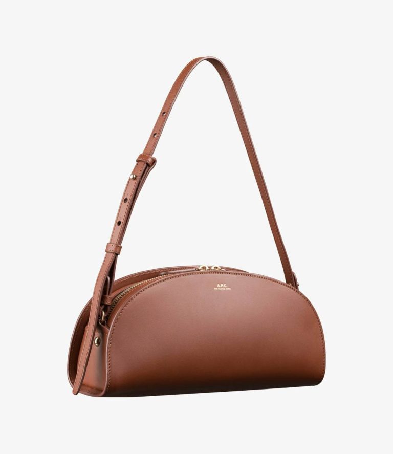 Demi-Lune Shoulder Bag Crossbody Bags A.p.c. Hazelnut Women - Image 3