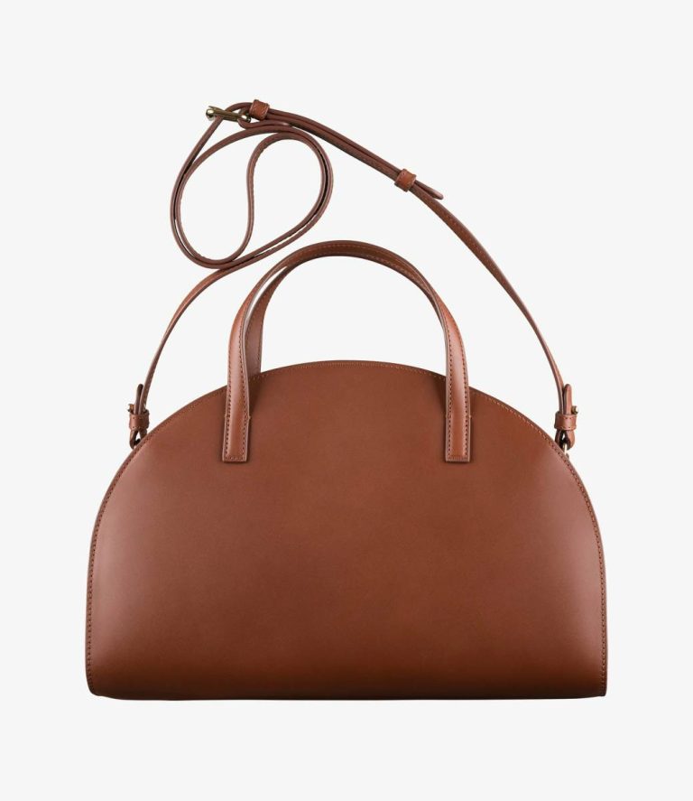 Demi-Lune Tote Bag Tote Bags Nut Brown A.p.c. Men - Image 4