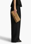Evening Khaite Women Wheat Audrey Clutch In Wheat Suede - Image 5