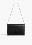 Evening Women Eve Pochette On Chain In Black Nappa Leather Black Khaite