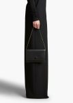 Evening Women Eve Pochette On Chain In Black Nappa Leather Black Khaite - Image 4