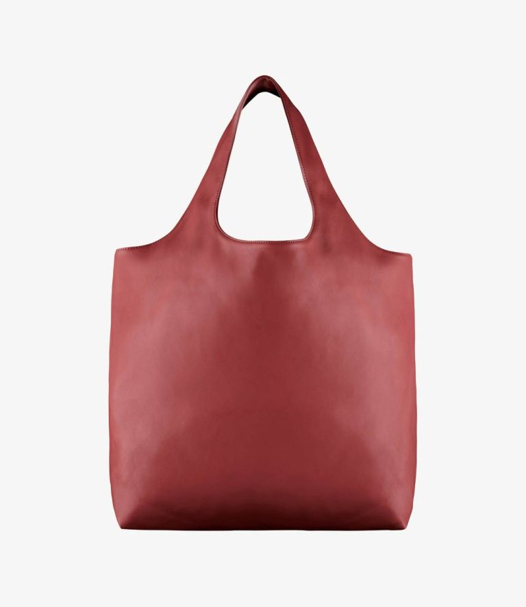 Faux Leather Bags Red Wine Ninon Tote Bag Women A.p.c. - Image 4