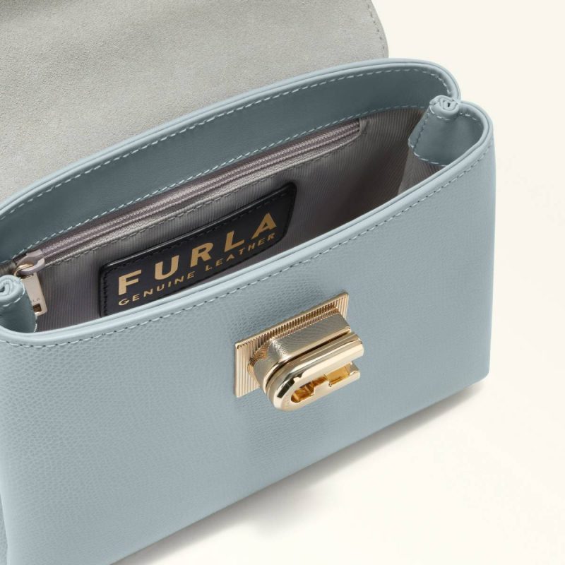 Furla 1927 Top Handle Mini Crossbodies Women Nuvola - Image 4