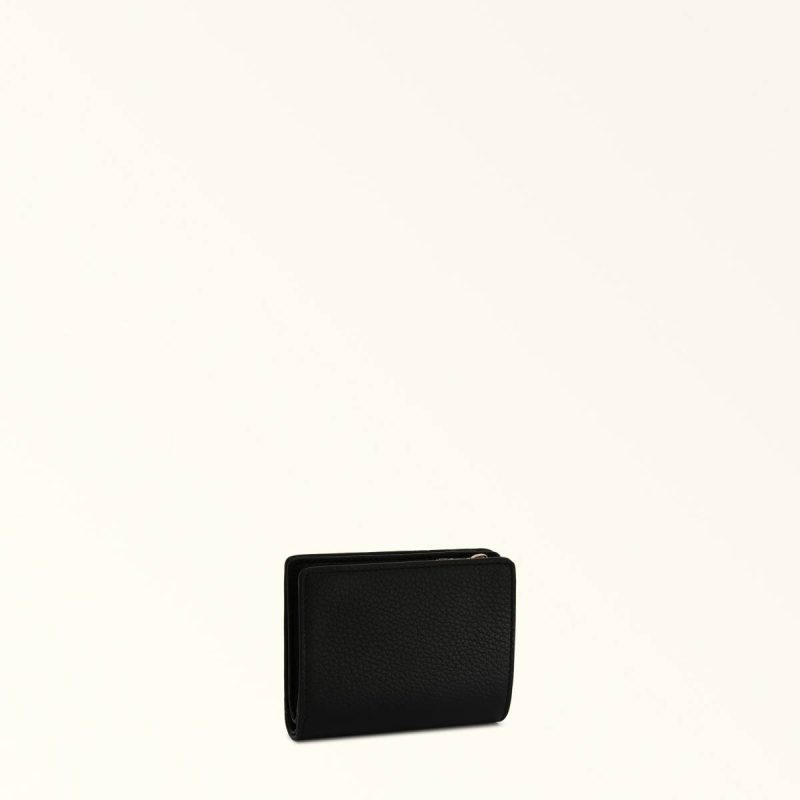 Furla Camelia Compact Wallet S Wallets Women Nero - Image 2