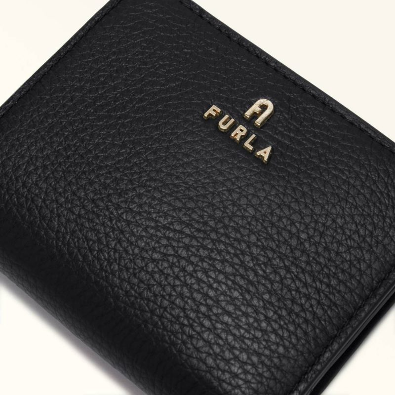 Furla Camelia Compact Wallet S Wallets Women Nero - Image 3