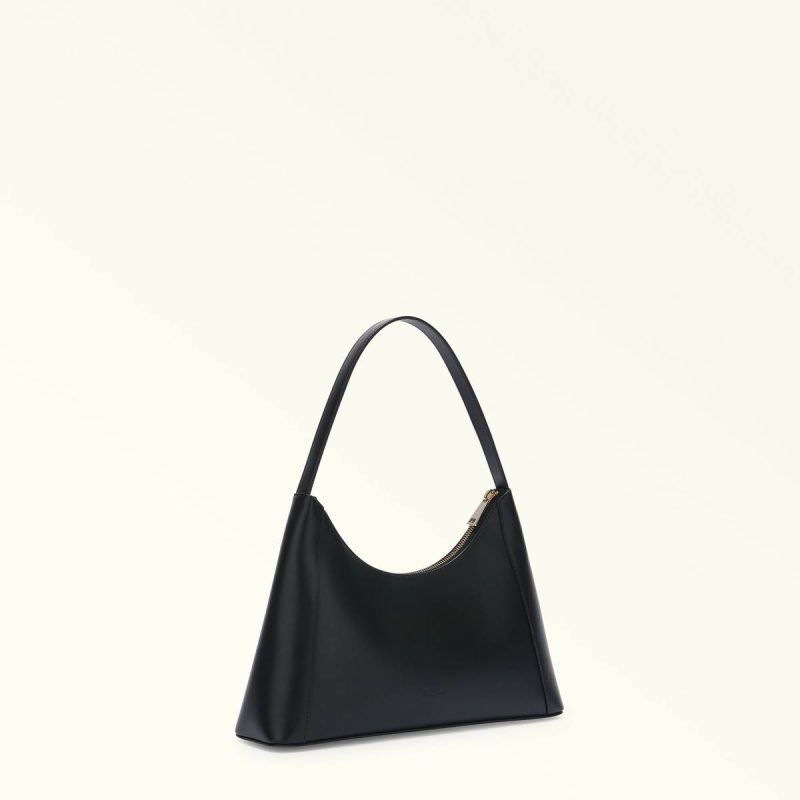 Furla Diamante Shoulder Bag S Shoulder Bags Nero Women - Image 3