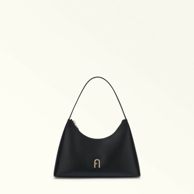 Furla Diamante Shoulder Bag S Shoulder Bags Nero Women
