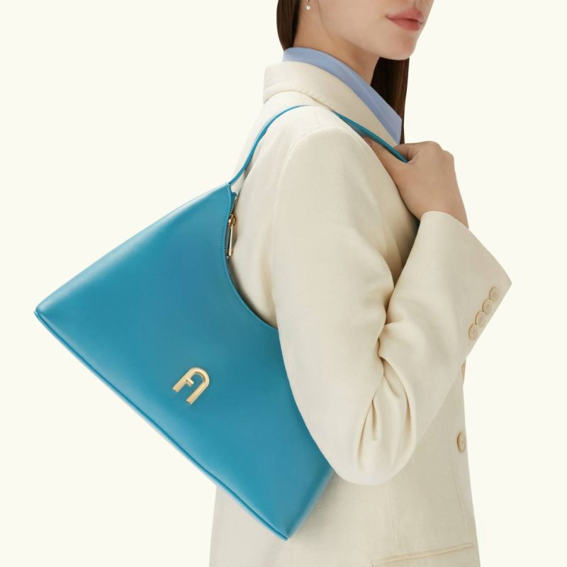 Furla Diamante Shoulder Bag S Women Turchese A Shoulder Bags - Image 2