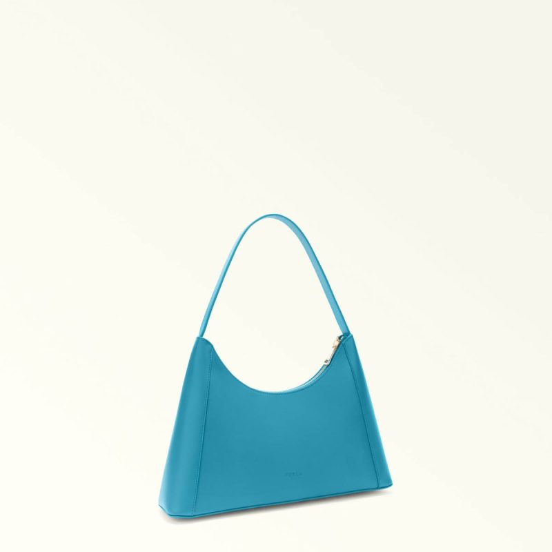 Furla Diamante Shoulder Bag S Women Turchese A Shoulder Bags - Image 3