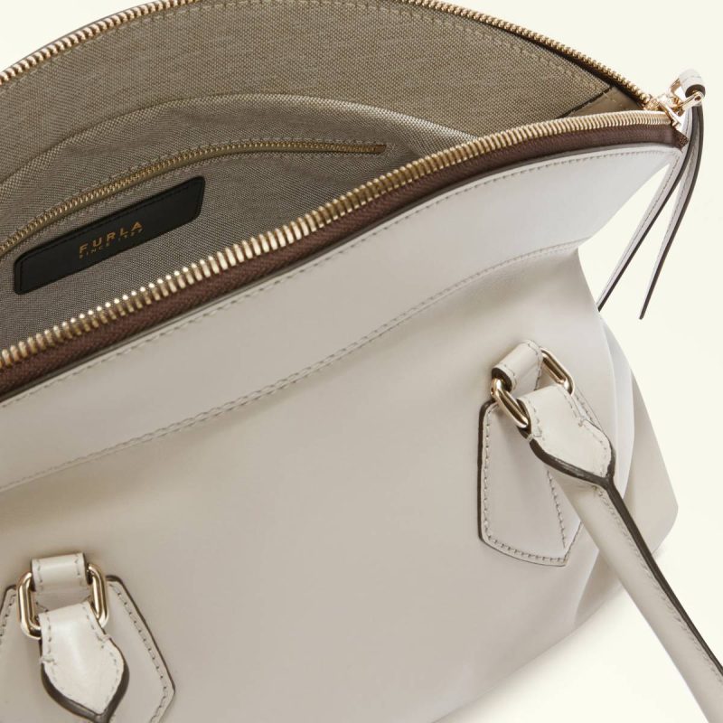 Furla Erica Tote M Women Totes Vaniglia - Image 4