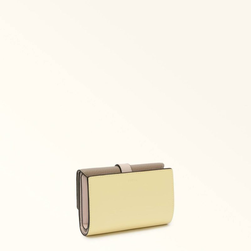 Furla Grazia Compact Wallet M Wallets Stucco Gray+Freesia+Azalea Women - Image 2