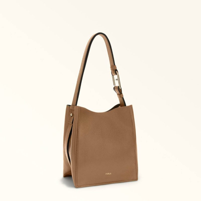 Furla Nuvola Bucket Bag Mini Shoulder Bags Deserto Women - Image 3