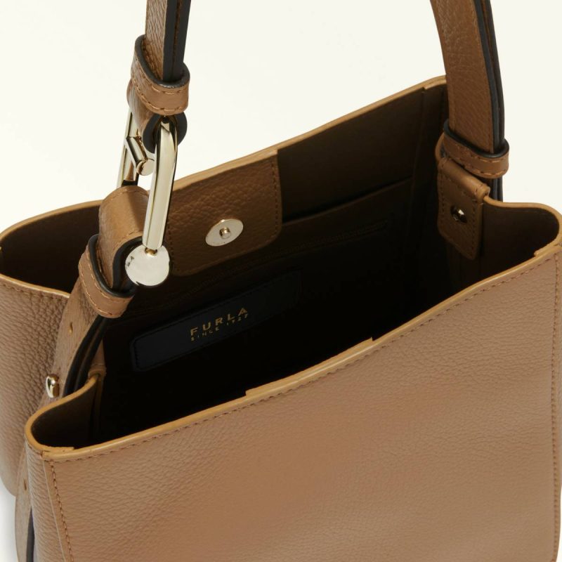 Furla Nuvola Bucket Bag Mini Shoulder Bags Deserto Women - Image 4