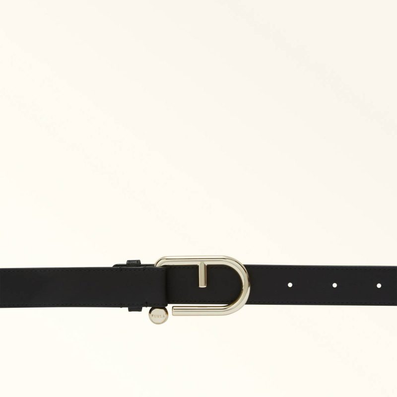 Furla Nuvola Fixed Belt Nero Belts Women - Image 2