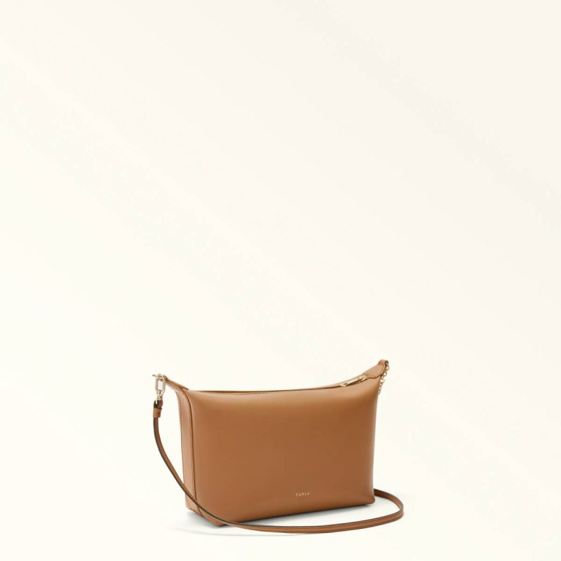 Furla Nuvola Mini Bag Crossbodies Women Brandy - Image 3