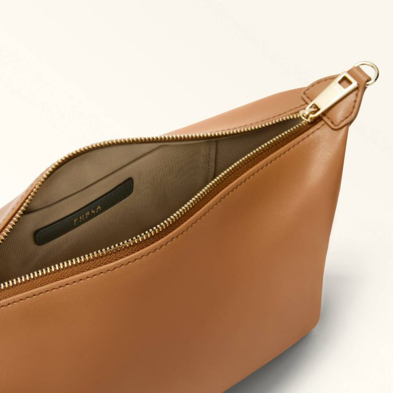 Furla Nuvola Mini Bag Crossbodies Women Brandy - Image 4