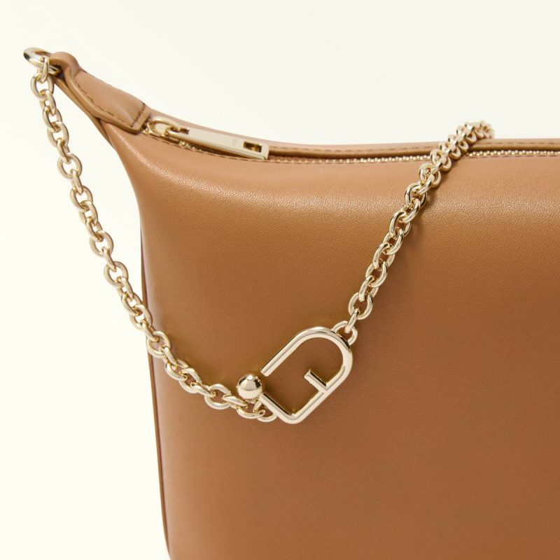 Furla Nuvola Mini Bag Crossbodies Women Brandy - Image 5