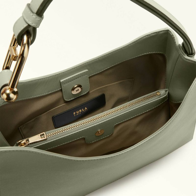 Furla Nuvola Shoulder Bag L Agave B Shoulder Bags Women - Image 4