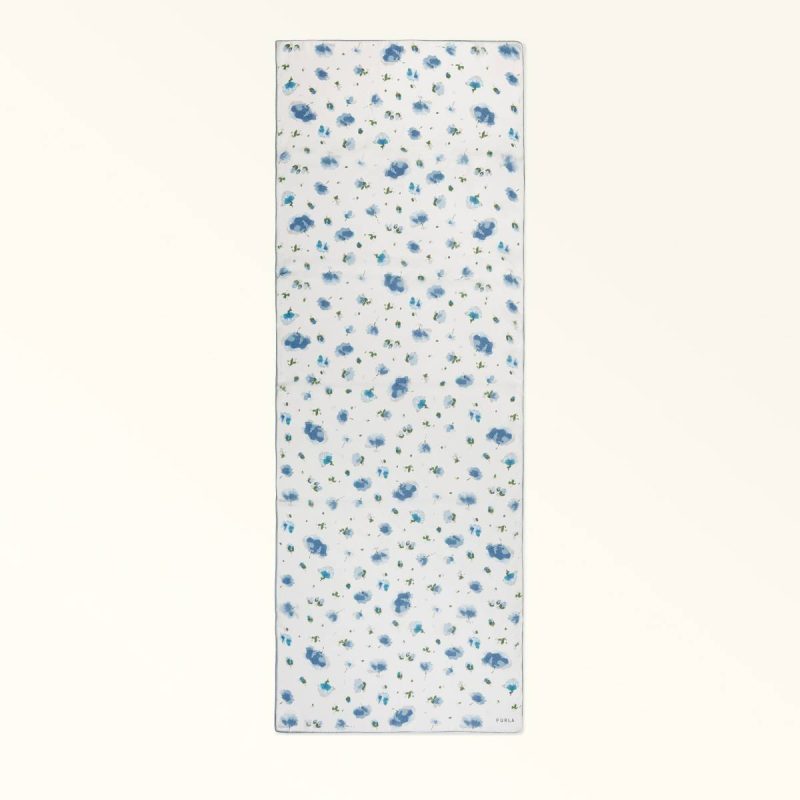 Furla Primavera Stole 70X200 Scarves Denim Women - Image 2