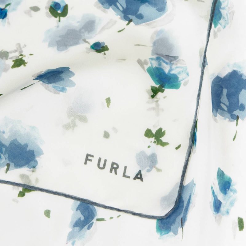 Furla Primavera Stole 70X200 Scarves Denim Women - Image 3