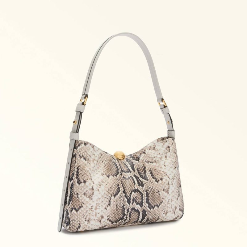 Furla Sfera Soft Shoulder Bag M Toni Roccia Women Crossbodies - Image 3