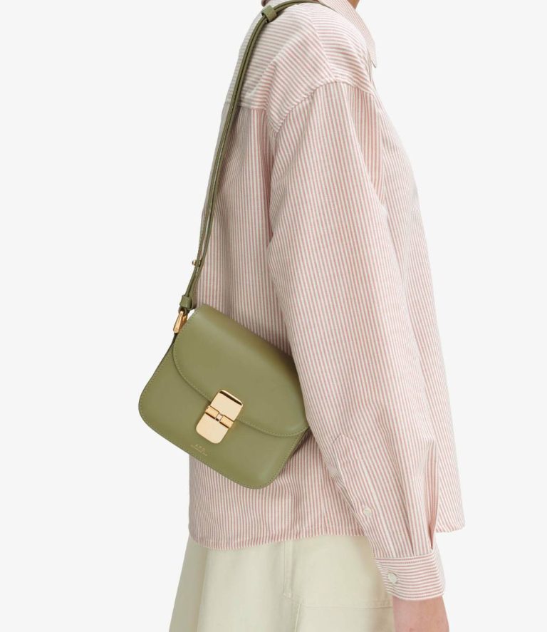 Grace Mini Bag Clay Green A.p.c. Crossbody Bags Women - Image 2