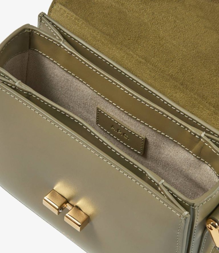 Grace Mini Bag Clay Green A.p.c. Crossbody Bags Women - Image 5