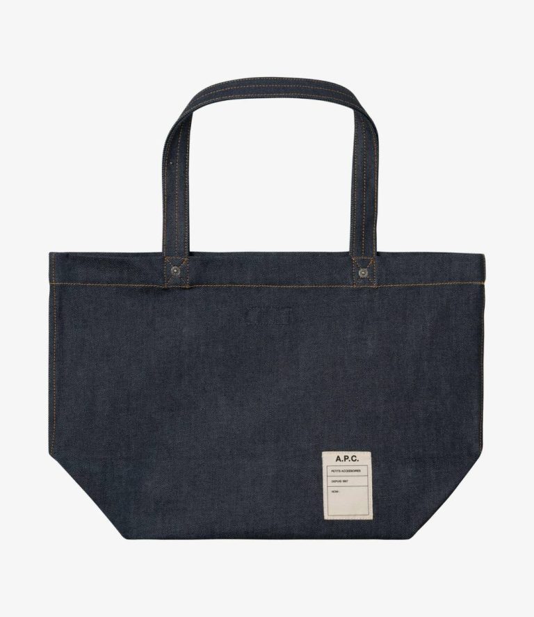 Indigo Thais Tote Bag Tote Bags Men A.p.c. - Image 3