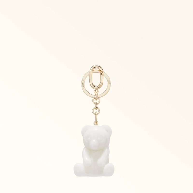 Keyrings Furla Allegra Keyring Marshmallow Women