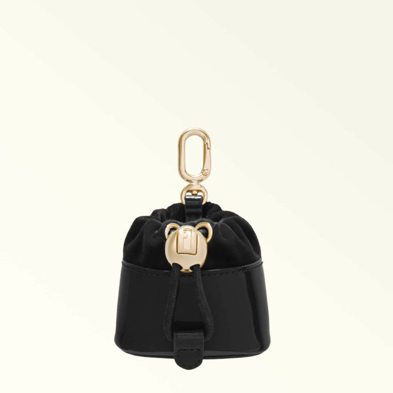 Keyrings Furla Mionido Hi-Tech Accessories Nero Women