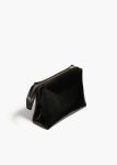 Khaite Black Women Pouches Lina Pochette In Black Crackle Patent Leather - Image 2