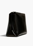 Khaite Black Women Pouches Lina Pochette In Black Crackle Patent Leather - Image 3